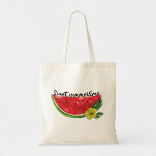 Bolso De Tela Dulce hora de verano sandía acuática