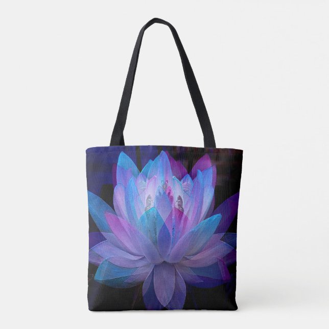 Bolso De Tela Dulce Lotus...... (Reverso)