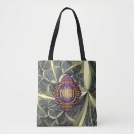 Bolso De Tela Dulce MIMI Royal Purple & Gold
