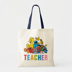 Bolso De Tela Dulce profesor de Plaza Sésamo