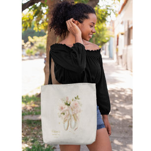 Bolso De Tela Dulce Rosé Ballet Soirée, personalizado