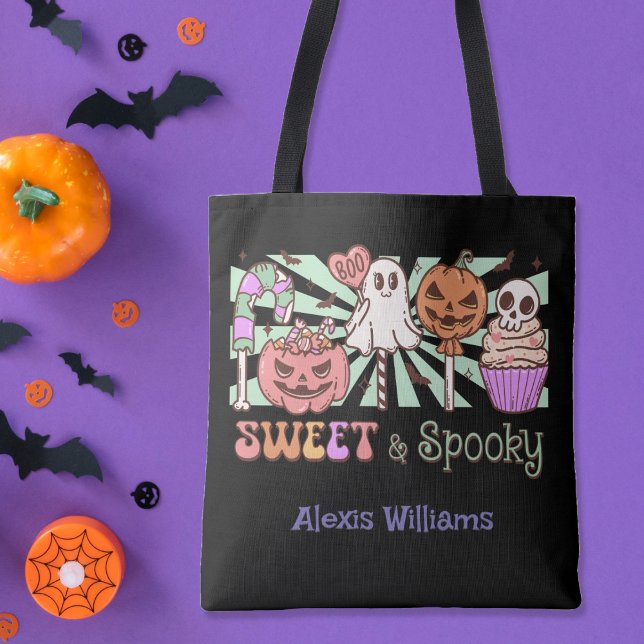 Bolso De Tela Dulce y espeluznante, engañar o tratar a los negro (Subido por el creador)