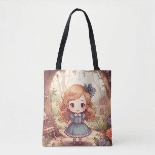 Bolso De Tela Dulces Aventuras de Alice en el País de las Maravi