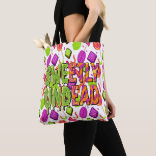 Bolso De Tela Dulces espeluznantes mezcla de zombies para Hallow