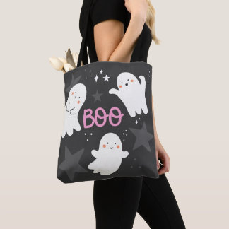 Bolso De Tela Dulces Fantasmas Halloween BOO