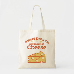 Bolso De Tela Dulces sueños hechos de queso