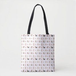 Bolso De Tela Dulces Yorkies Lazos Corazones Rojos Lindos Blanco