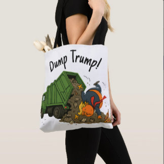 Bolso De Tela ¡Dump Trump! Anti-Trump Anti-Republicano