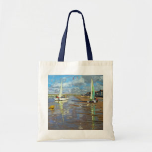 Bolso De Tela Dunas Francia del rebuzno de la reflexión