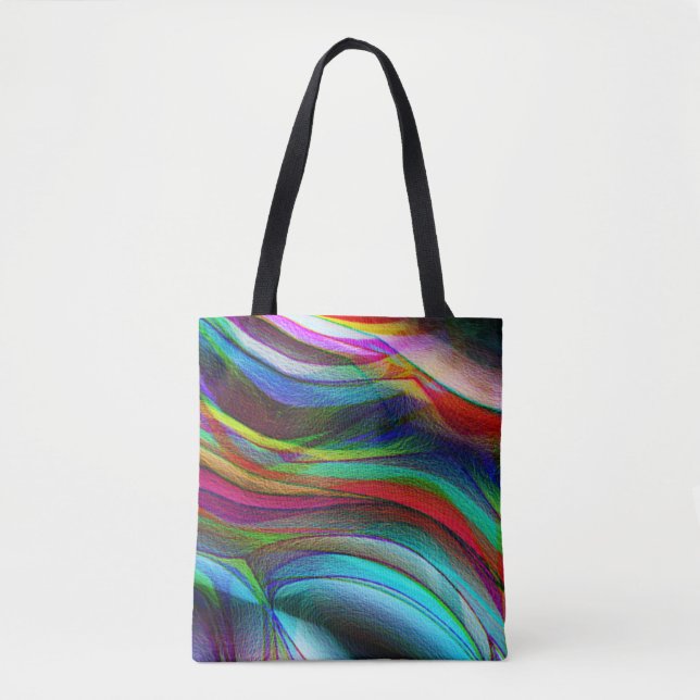 Bolso De Tela Dunas pintadas (Anverso)