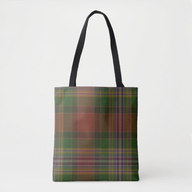 Bolso De Tela Dundee Clan Tartan (Anverso)