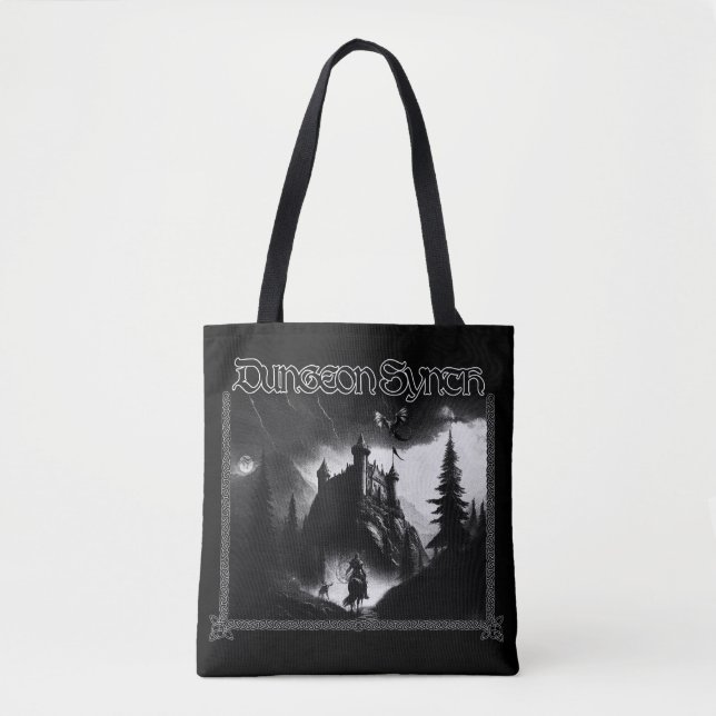 Bolso De Tela Dungeon Synth (Anverso)