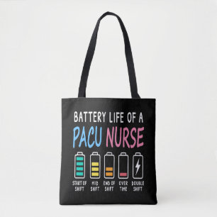 Bolso De Tela Duración de la batería de una enfermera de PACU ni