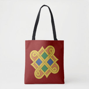 Bolso De Tela Durrow Knotwork 2016