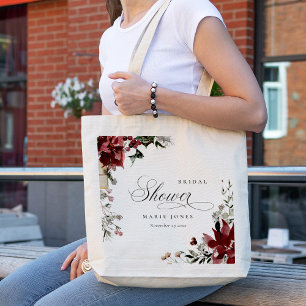 Bolso De Tela Dusky invierno cálido Festiage Bridal Shower