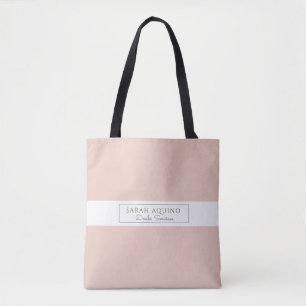 Bolso De Tela Dusty Coral Doula Promocional