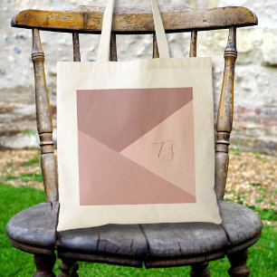 Bolso De Tela Dusty Pink Personalizados Iniciales Presupuesto