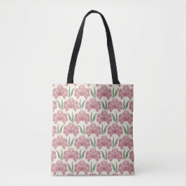 Bolso De Tela Dusty Rose Flora