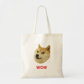 Bolso De Tela Dux mismo wow mucho perro tal Shiba Shibe Inu