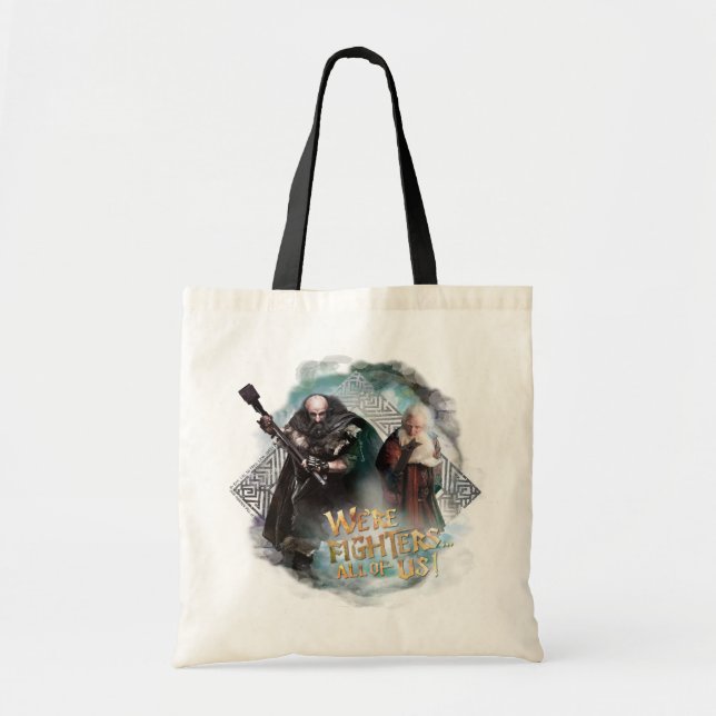 Bolso De Tela Dwalin y Balin (Frente)