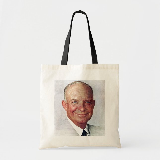 Bolso De Tela Dwight D. Eisenhower (Frente)