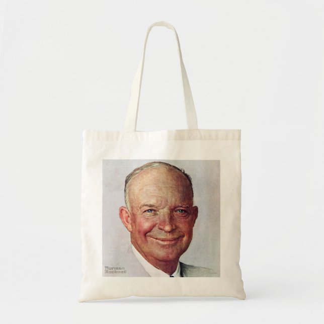 Bolso De Tela Dwight D. Eisenhower (Frente)