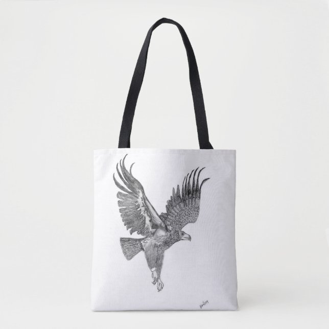 BOLSO DE TELA E8 FLY FREE EAGLES HARRIET OZZIE M ES HOME 2 SIDE (Anverso)
