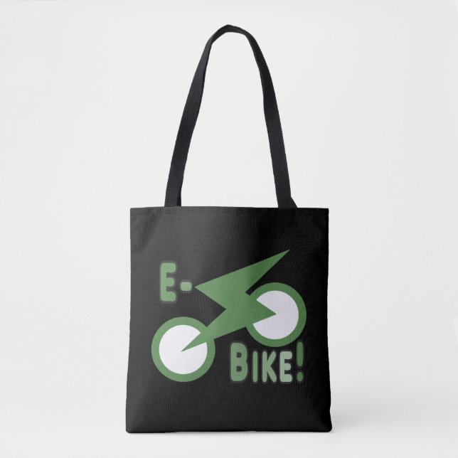 Bolso De Tela ¡E-Bike! (Anverso)