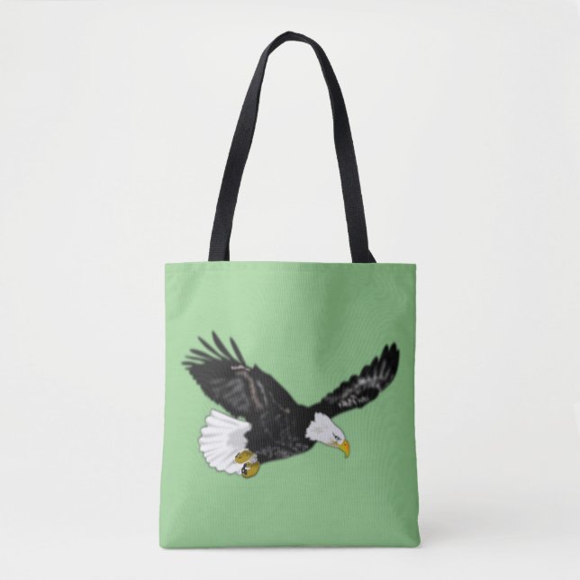 Bolso De Tela Eagle (Anverso)