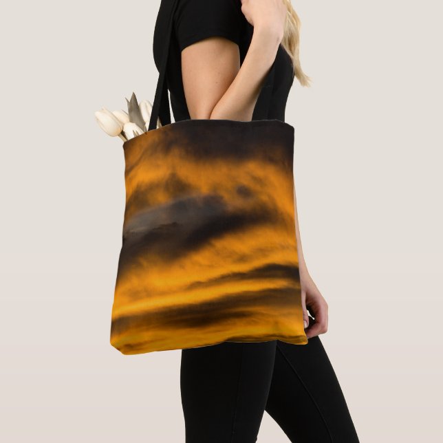 Bolso De Tela eagle burnout (Detalle)