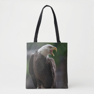 Bolso De Tela Eagle calvo llamada