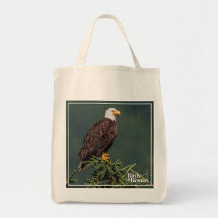Bolso De Tela Eagle calvo real