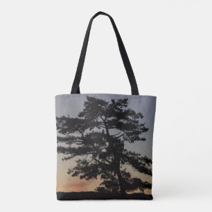 Bolso De Tela Eagle Sunset Tree