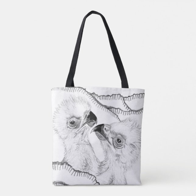 Bolso De Tela EAGLES HARRIET + M15 BEBÉS E17 + E18 VIPs 2 LADO (Reverso)