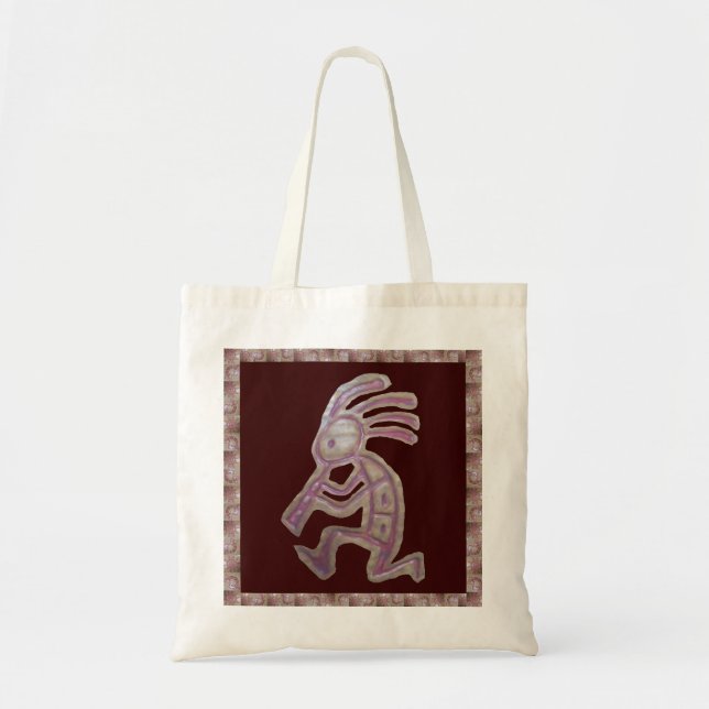Bolso De Tela Earthenware Kokopelli (Frente)