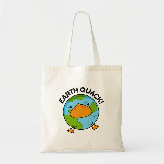 Bolso De Tela Earthquack Funny Earthquake Pun (Frente)
