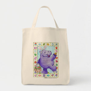 Bolso De Tela Easter Bunny Hippo