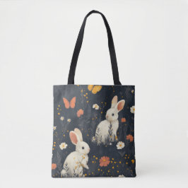 Bolso De Tela Easter Bunny Tote Bag