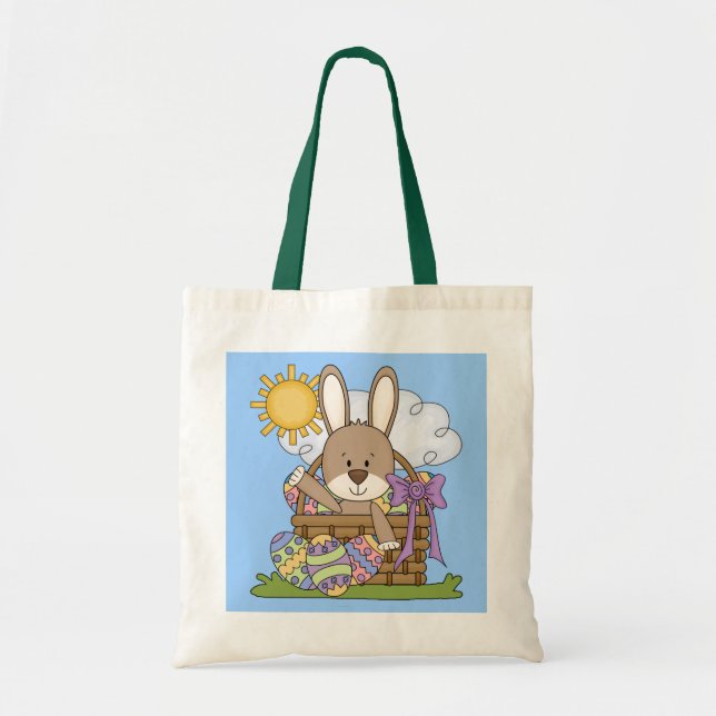 Bolso De Tela Easter Bunny Tote Bag (Frente)