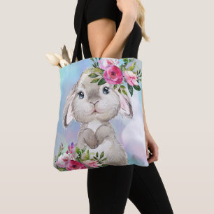 Bolso De Tela Easter Bunny Tote Bag