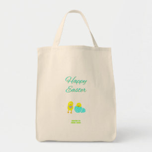 Bolso De Tela Easter Hatchlings Grocery Tote
