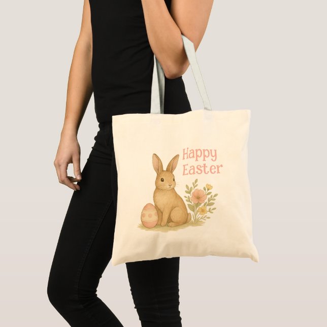 Bolso De Tela Easter Personalizado (Anverso (producto))