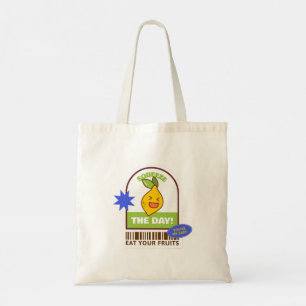 Bolso De Tela Echar un ojo al día con limón divertido