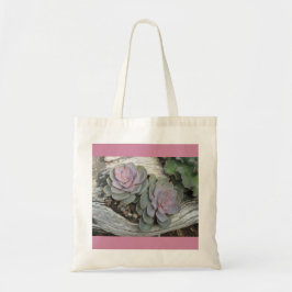 Bolso De Tela Echeveria Succulent Tote Bag