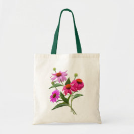 Bolso De Tela Echinacea Bouquet