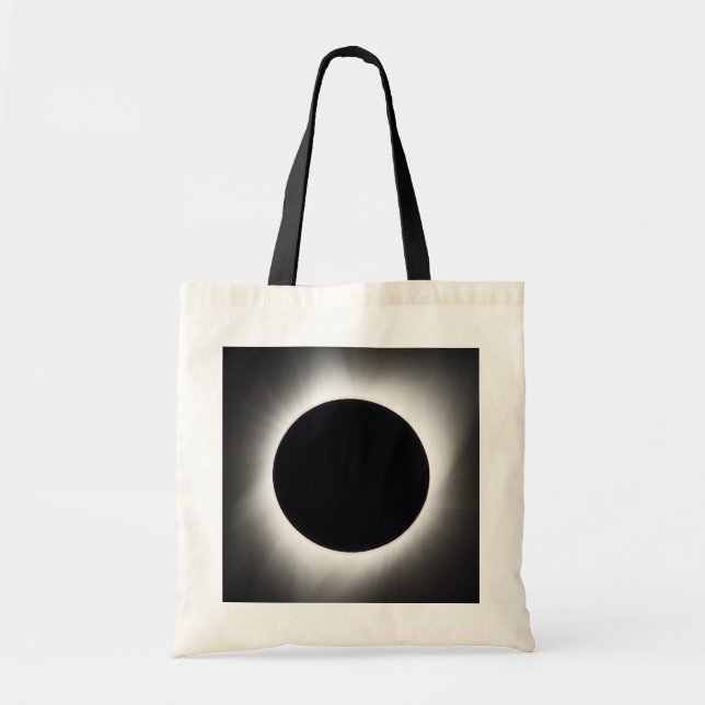 Bolso De Tela Eclipse solar total - 21 de agosto de 2017 (Frente)