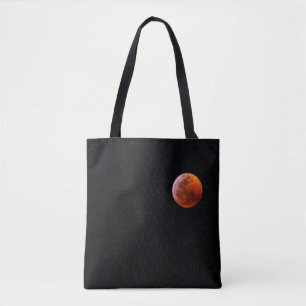 Bolso De Tela Eclipse total de luna de sangre   Isla Grande Hawa