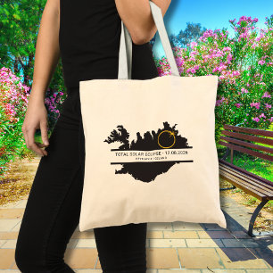 Bolso De Tela Eclipse Total de Sol Agosto 2026 – Diseño Personal