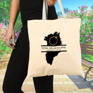 Bolso De Tela Eclipse Total de Sol Agosto 2026 – Groenlandia Per