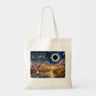 Bolso De Tela Eclipse Total Solar 2027 Egipto